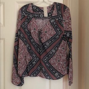 Size S Jen’s pirates booty long sleeve tunic